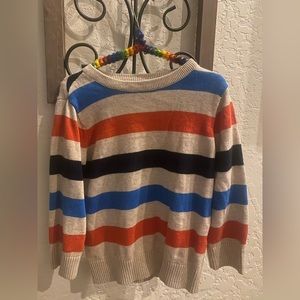 Toddler striped sweater